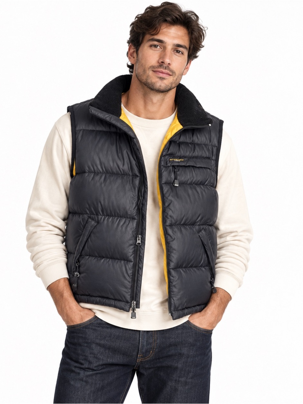 Vintage Polo Jeans Co Ralph Lauren Down Vest S